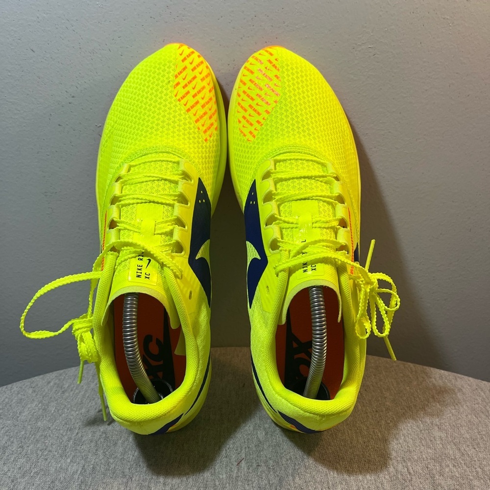 Nike Rival XC 6 Cross Country Spikes Volt Color Track Men's Size 12 DX7999-701 - Picture 8 of 11